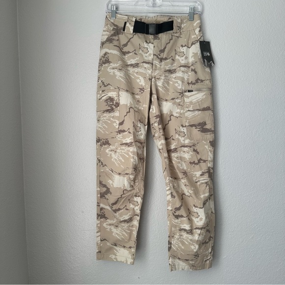 NEW Mountain Hardwear Cascade Pass Pant, Dunes Craig Camo,Women’s Size 4 Regular - Picture 6 of 14